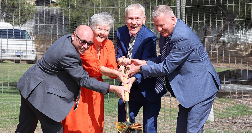 Breaking Ground for a Master Plan